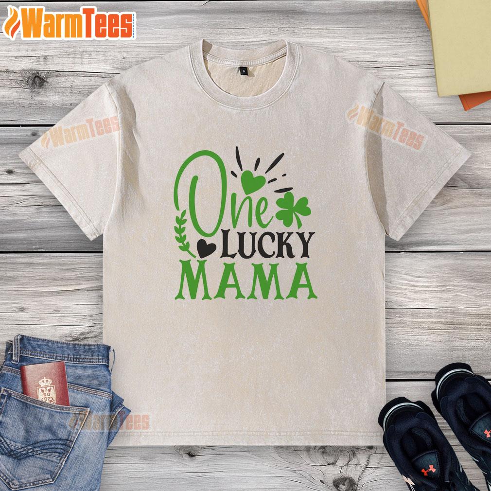 Pretty One Lucky Mama Irish T-Shirt - Image 6
