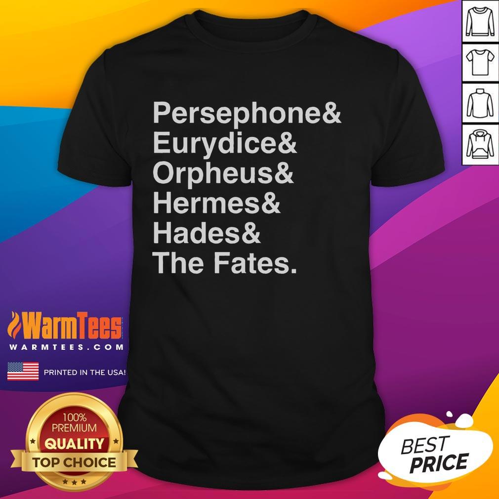 Pretty Orpheus Eurydice Hadestown Broadway Musical Theatre T-Shirt