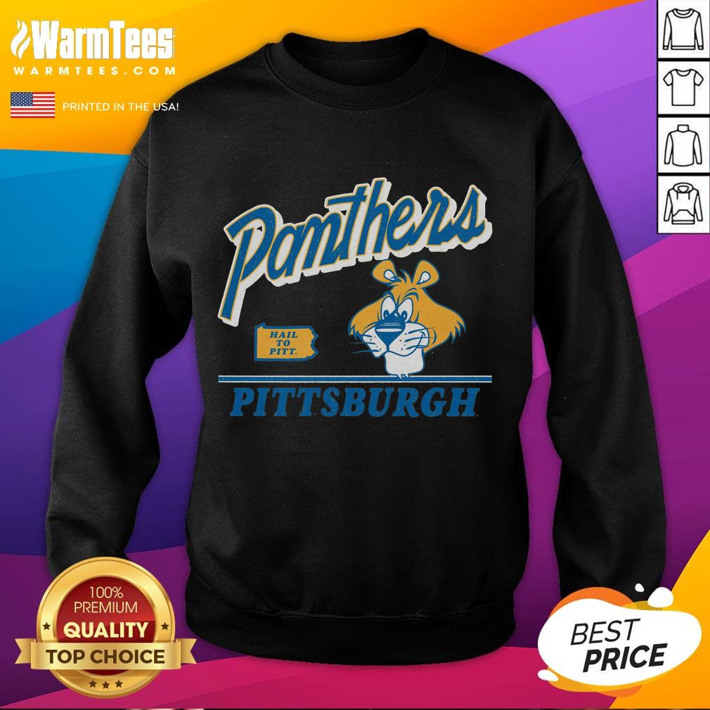 Pretty Pittsburgh Panthers Vintage Fly By T-Shirt - Image 5