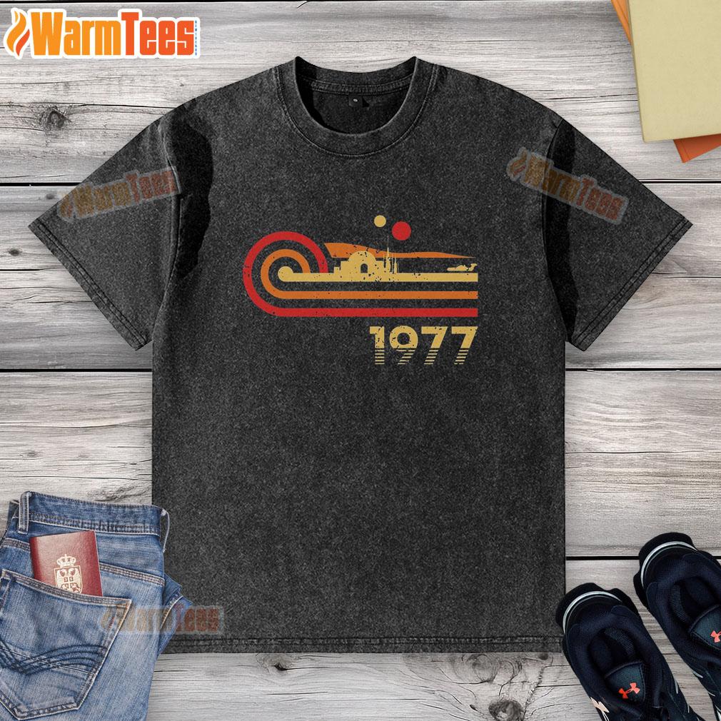 Pretty Retro Vintage Desert Planet 1977 T-Shirt - Image 6