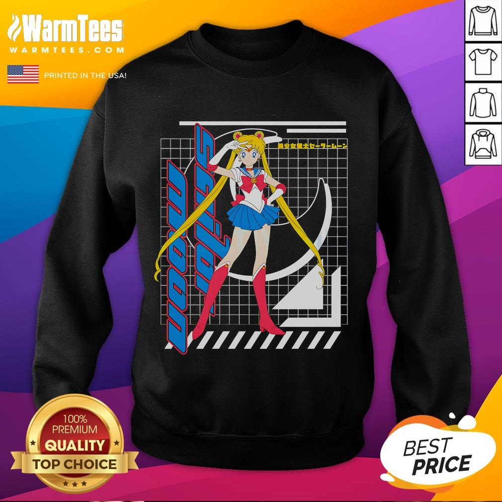 Pretty Sailor Moon Usagi Tsukino Anime Girl Retro T-Shirt - Image 5