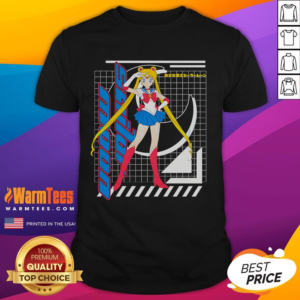 Pretty Sailor Moon Usagi Tsukino Anime Girl Retro T-Shirt