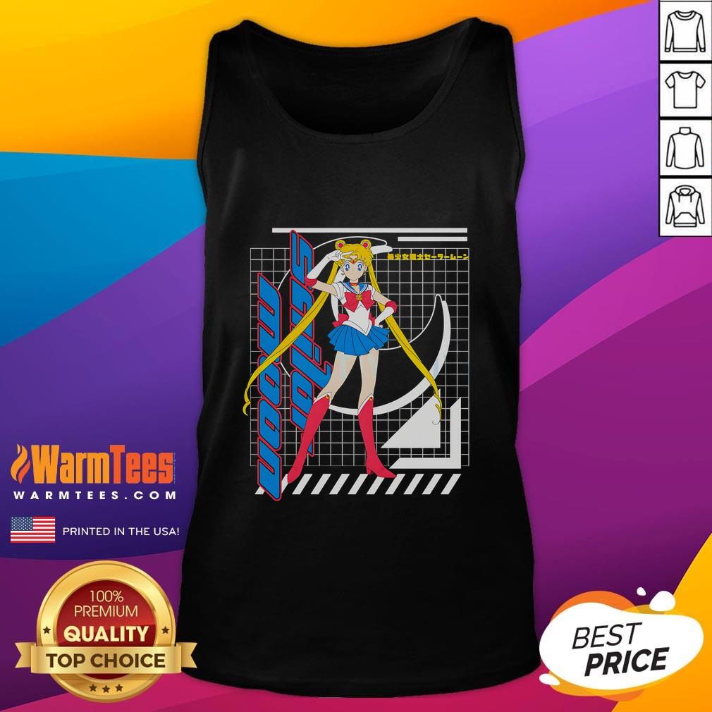 Pretty Sailor Moon Usagi Tsukino Anime Girl Retro T-Shirt - Image 4