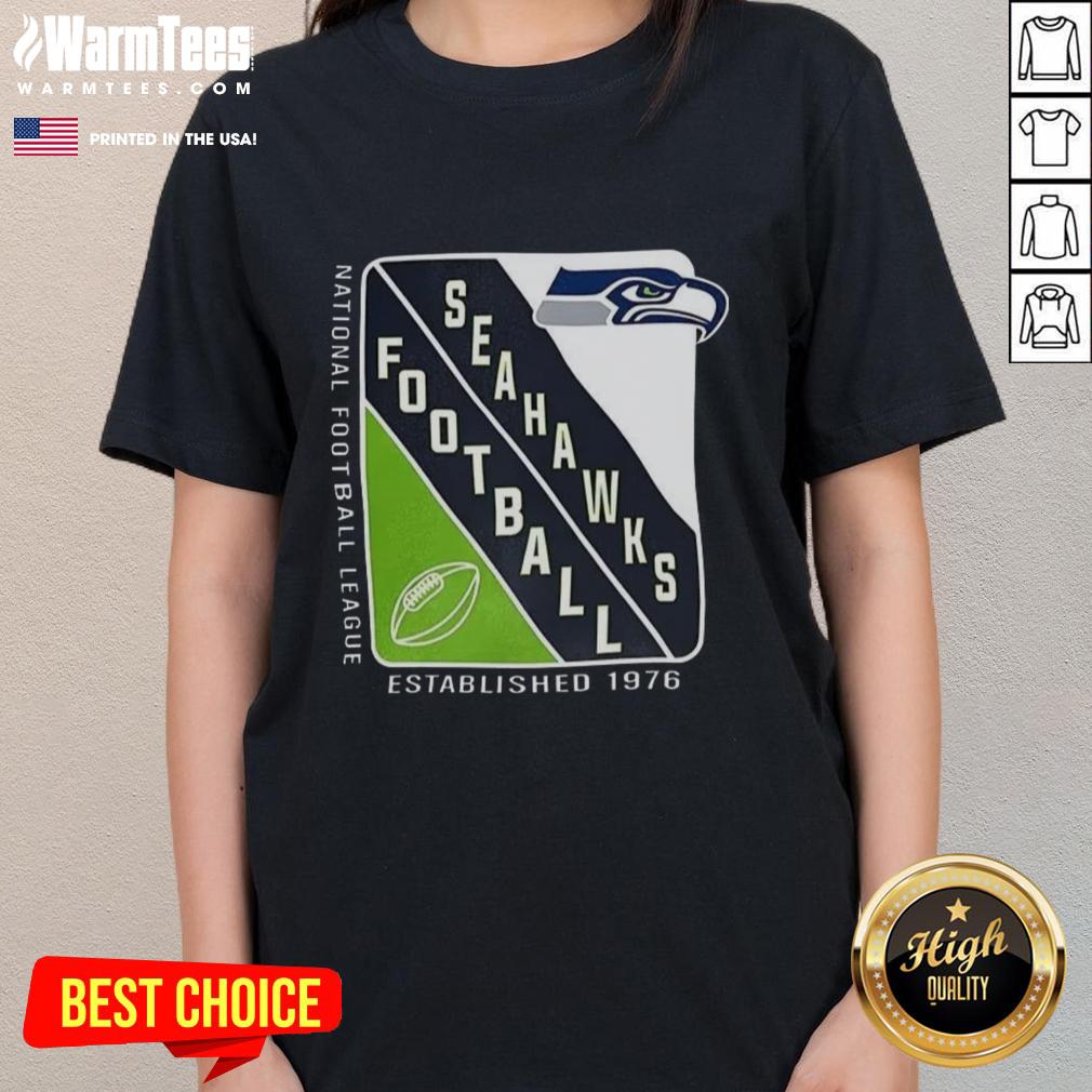 Pretty Seattle Seahawks National Football League Established 1976 Starter T-Shirt - Image 3