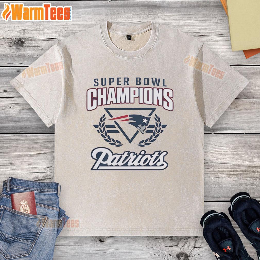 Pretty Super Bowl Champions New England Patriots Football T-Shirt - Image 6