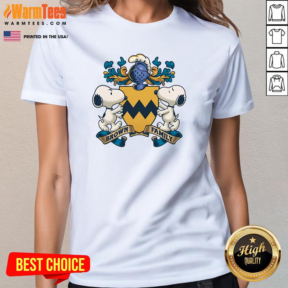 Pretty The Browns Family Snoopy T-Shirt - Image 2