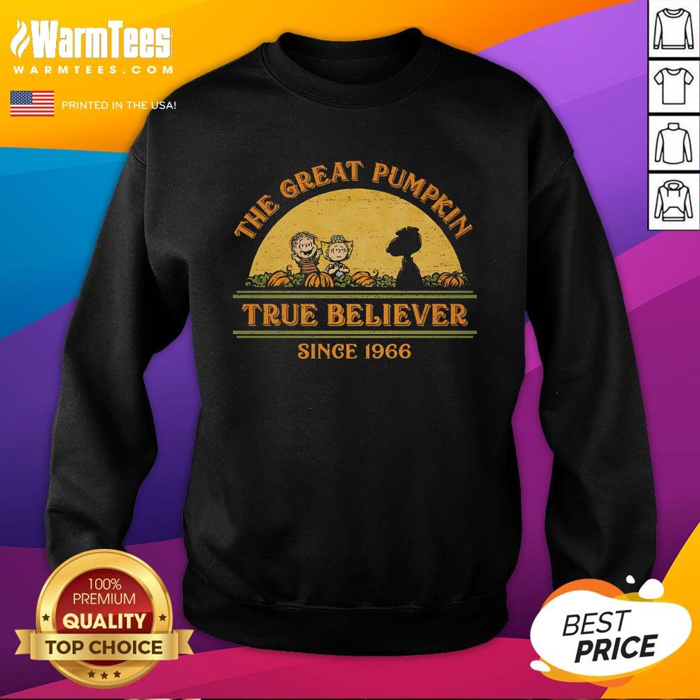 Pretty The Great Pumpkin True Believer Since 1966 T-Shirt - Image 5