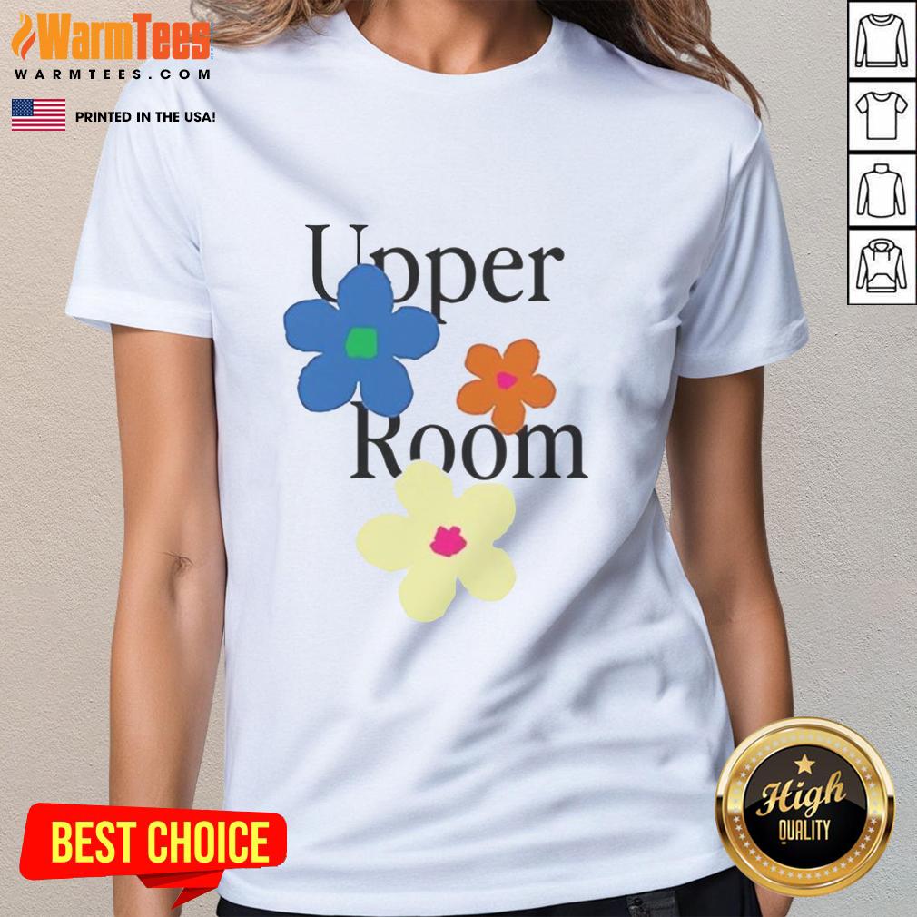 Pretty Upperroom Flower T-Shirt - Image 3