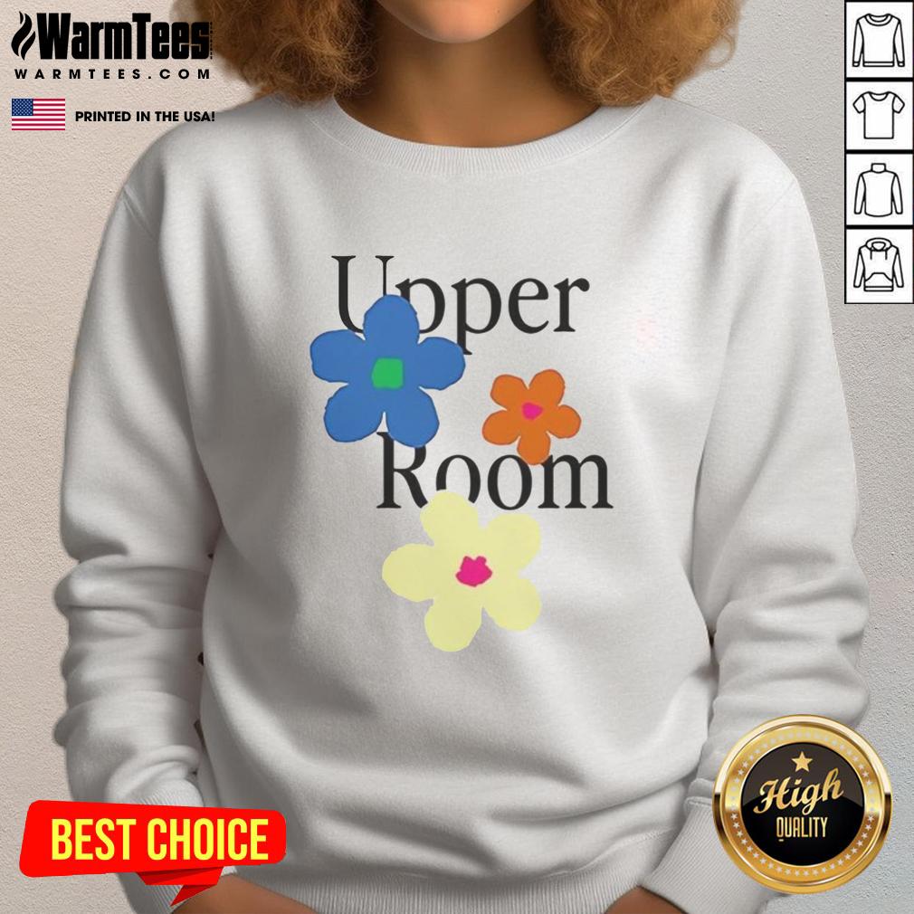 Pretty Upperroom Flower T-Shirt - Image 5