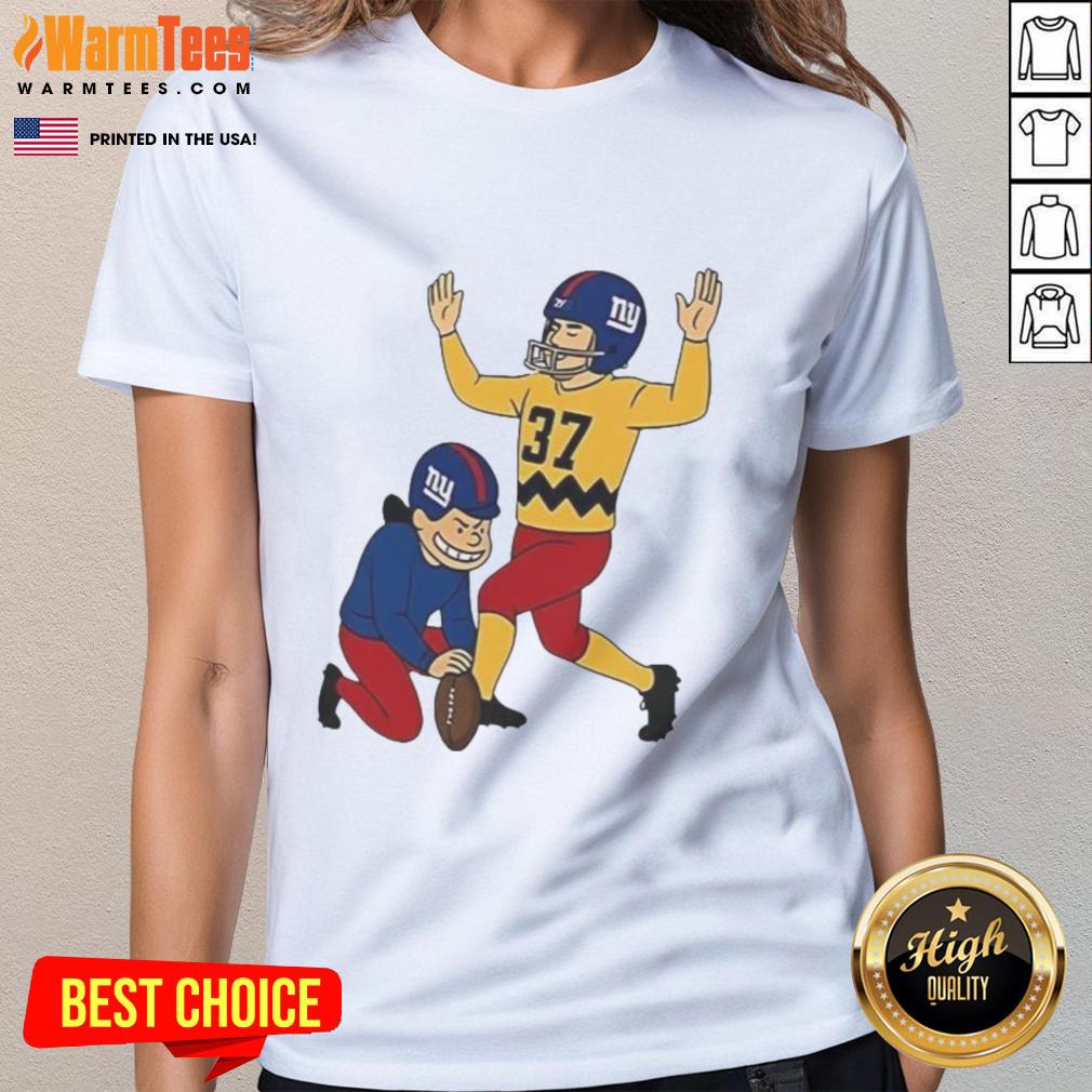 Pretty Younghoe Koo Charlie Brown Giants Kicker Miss Meme T-Shirt - Image 3