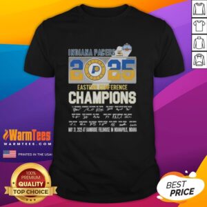 Top 2025 Indiana Pacers Eastern Conference Champions T.J Mcconnell And Players Indiana Pacers T-Shirt