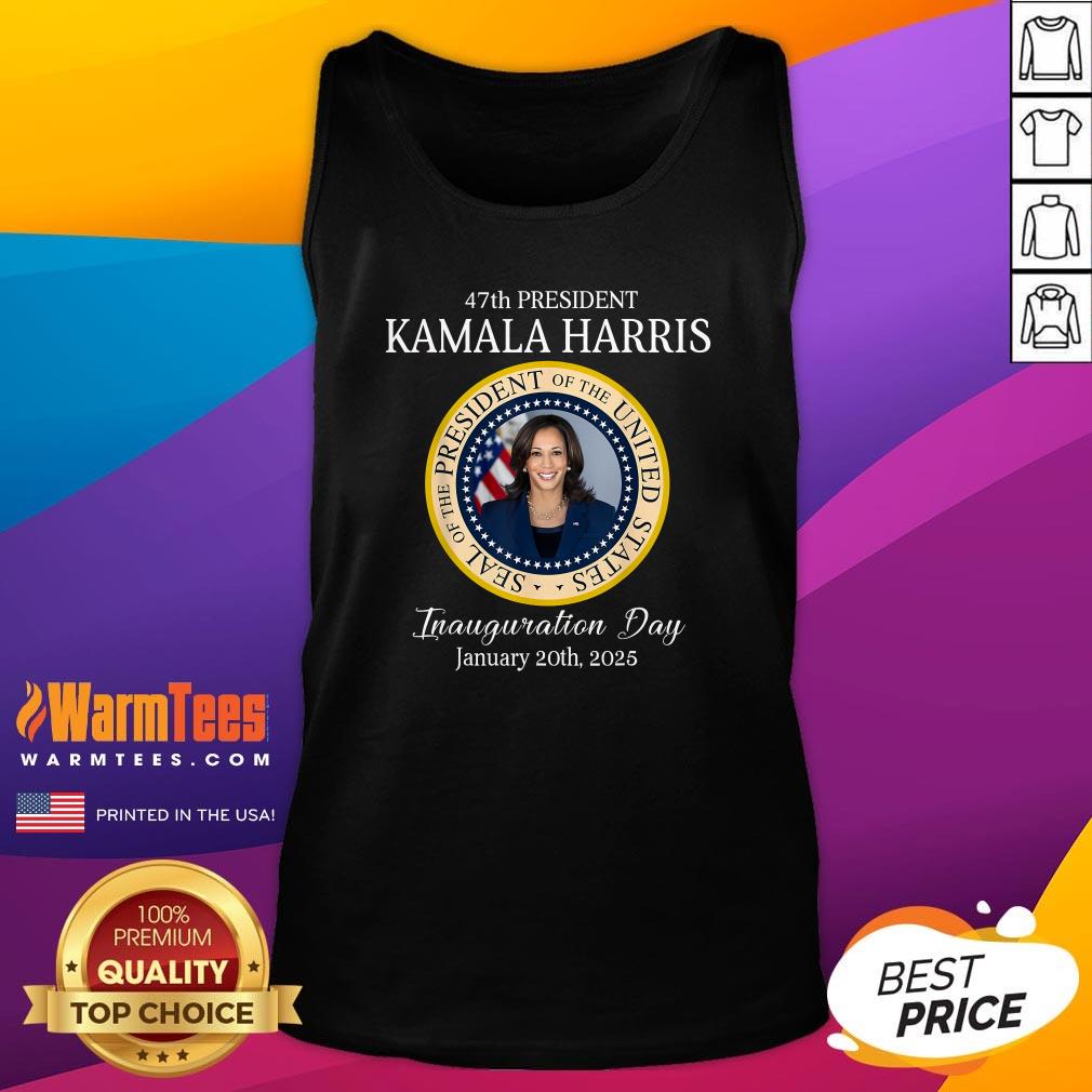 Top 47th President Kamala Harris Inauguration Day January 1 2025 T-Shirt - Image 5