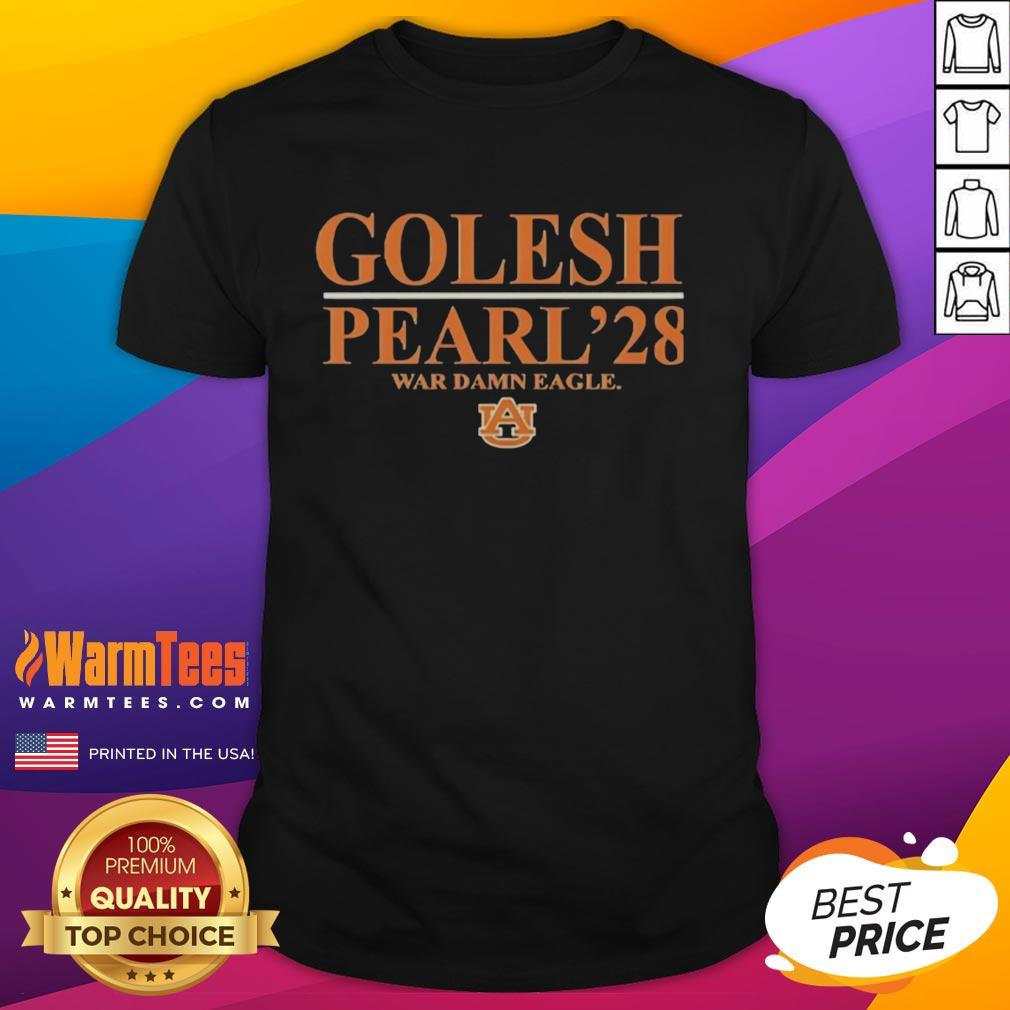 Top Alex Golesh Auburn Tigers Football Pearl '28 War Damn Eagle T-Shirt