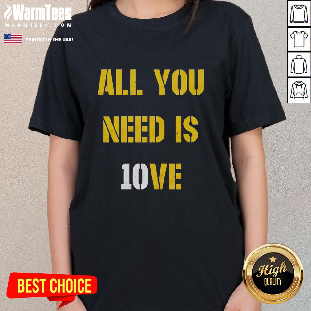Top All You Need Is 10ve Jordan Love T-Shirt - Image 3