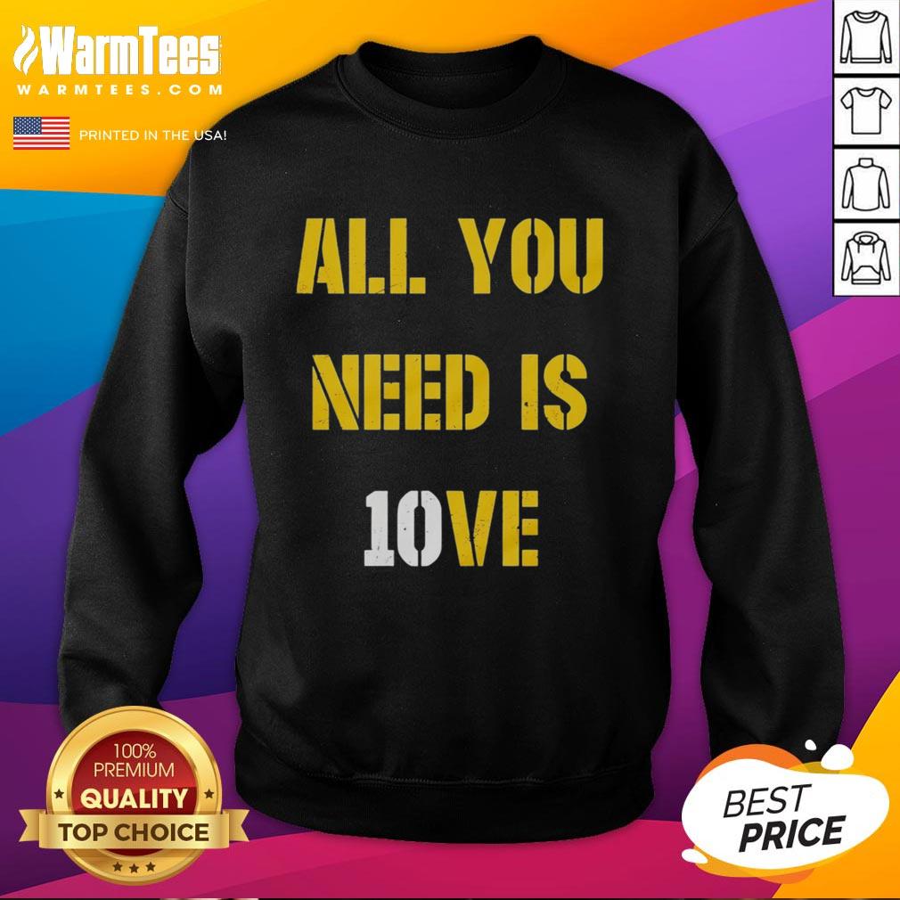Top All You Need Is 10ve Jordan Love T-Shirt - Image 5