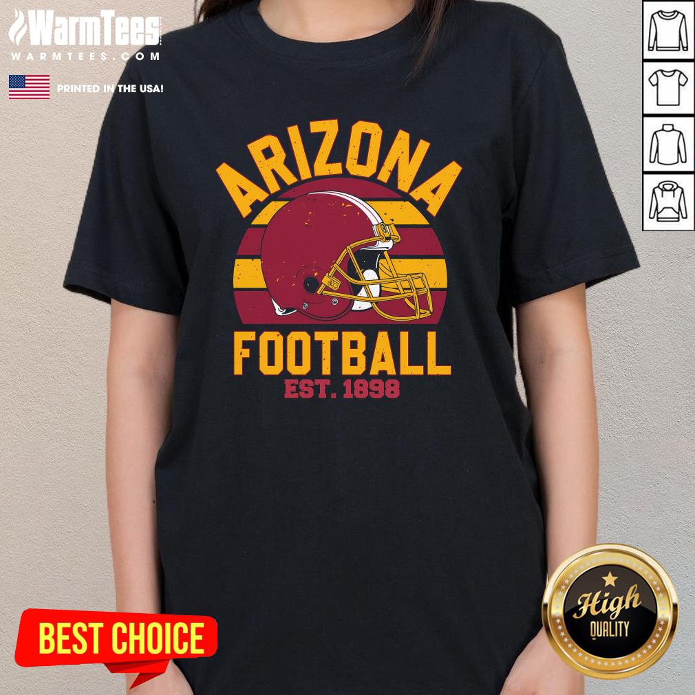 Top Arizona Football Team Supporter Est 1898 T-Shirt - Image 2