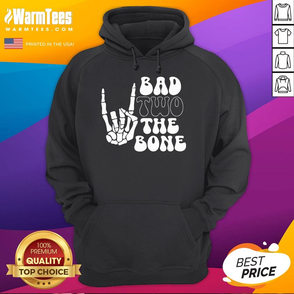 Top Bad Two The Bone Birthday 2nd 2 Years Old Birthday T-Shirt - Image 3
