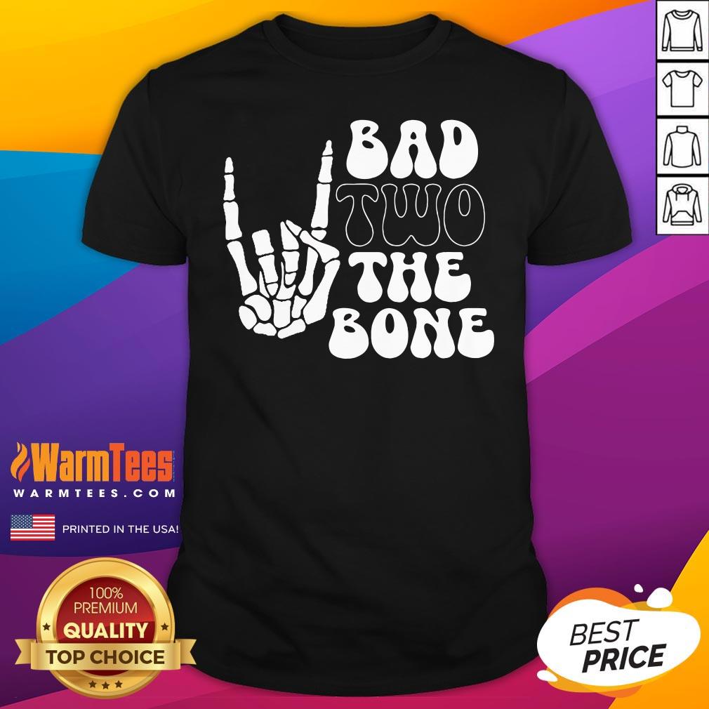 Top Bad Two The Bone Birthday 2nd 2 Years Old Birthday T-Shirt