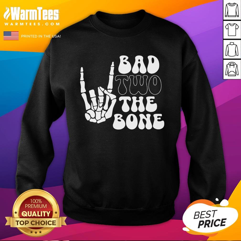 Top Bad Two The Bone Birthday 2nd 2 Years Old Birthday T-Shirt - Image 4