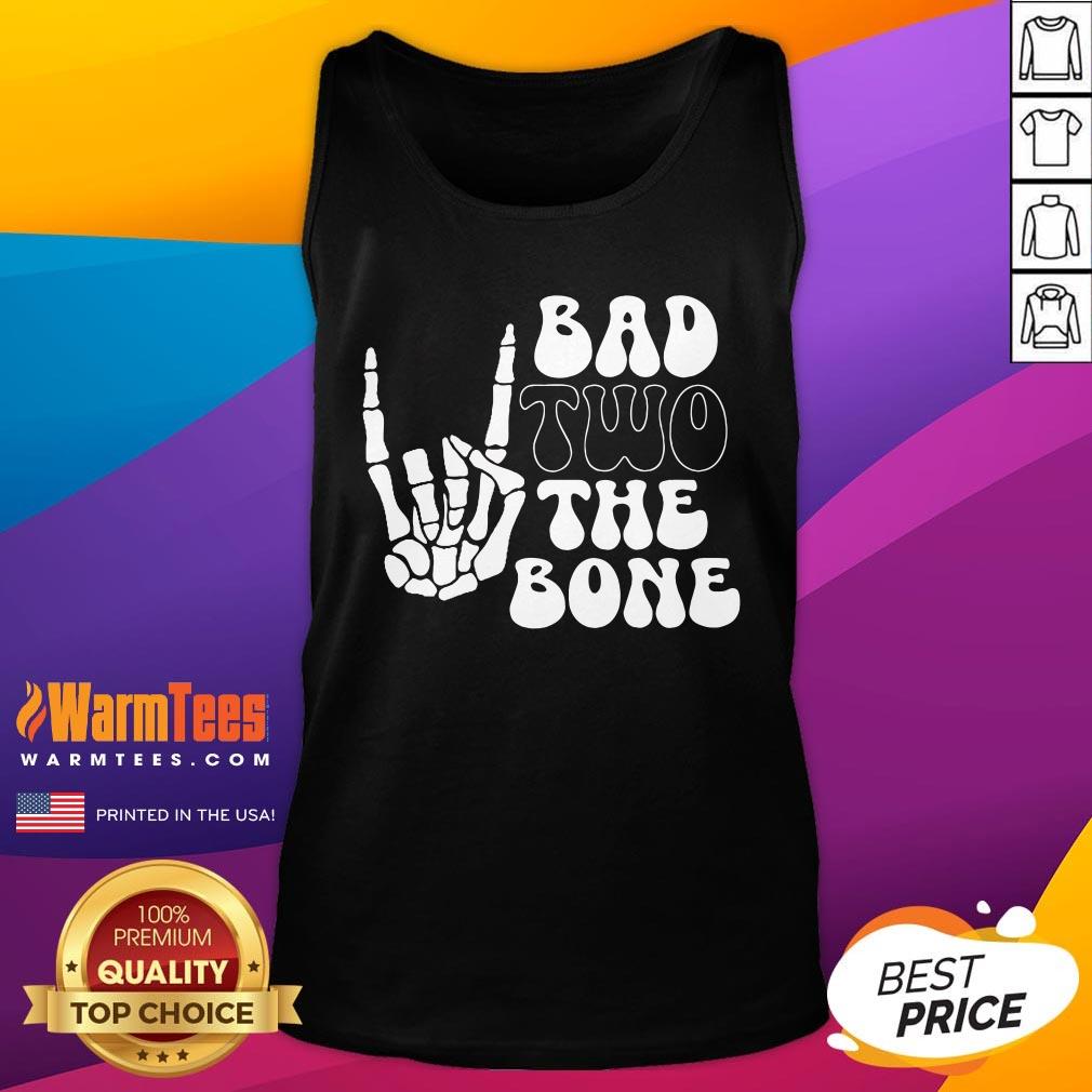 Top Bad Two The Bone Birthday 2nd 2 Years Old Birthday T-Shirt - Image 5
