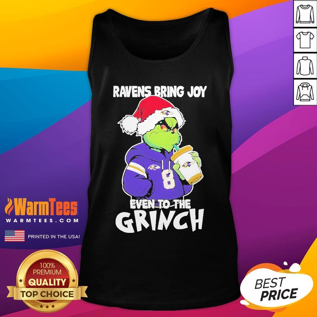 Top Baltimore Ravens Bring Joy Even To The Grinch Christmas 2024 T-Shirt - Image 5