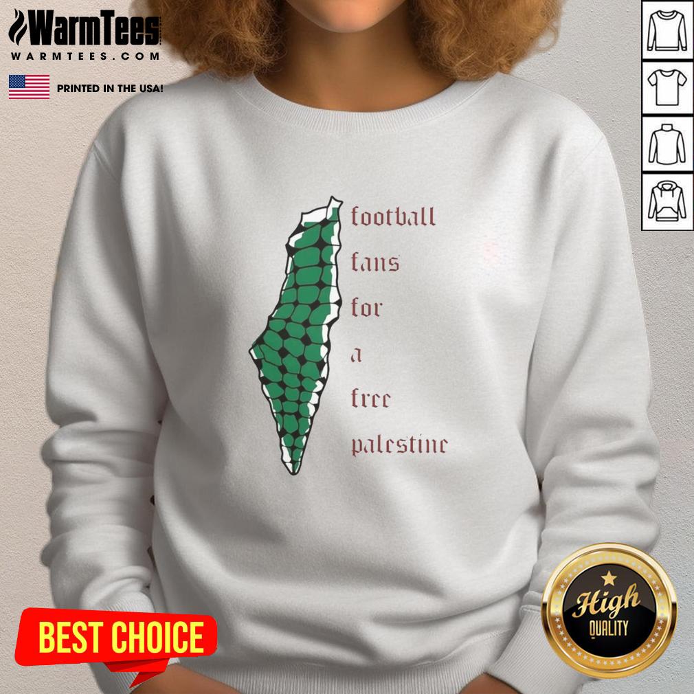 Top Becky Taylor-Gill Football Fans For A Free Palestine T-Shirt - Image 5