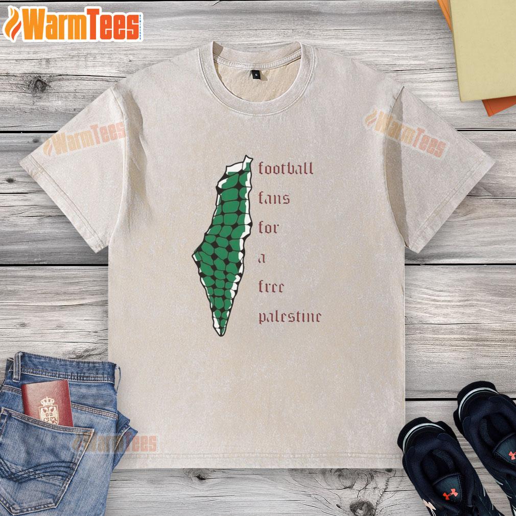 Top Becky Taylor-Gill Football Fans For A Free Palestine T-Shirt - Image 6