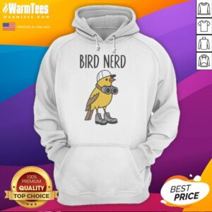 Alternative view of Top Bird Nerd Wearing Shoes And Binoculars T-Shirt