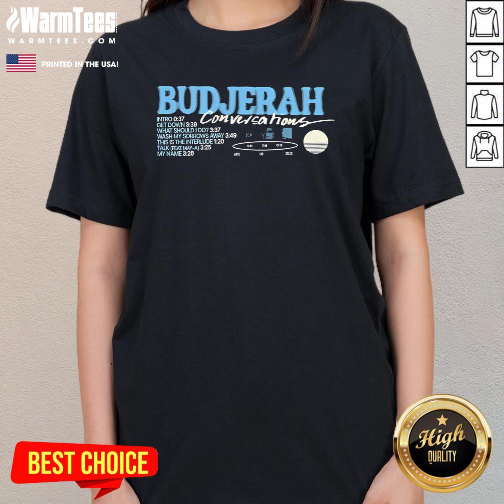 Top Budjerah Conversations Tracklist T-Shirt - Image 2