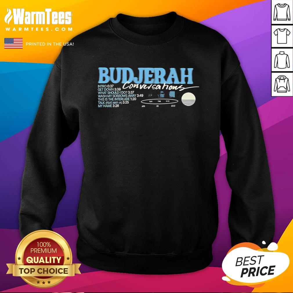Top Budjerah Conversations Tracklist T-Shirt - Image 4