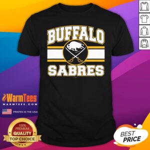 Top Buffalo Sabres Stripe Royal Blue T-Shirt
