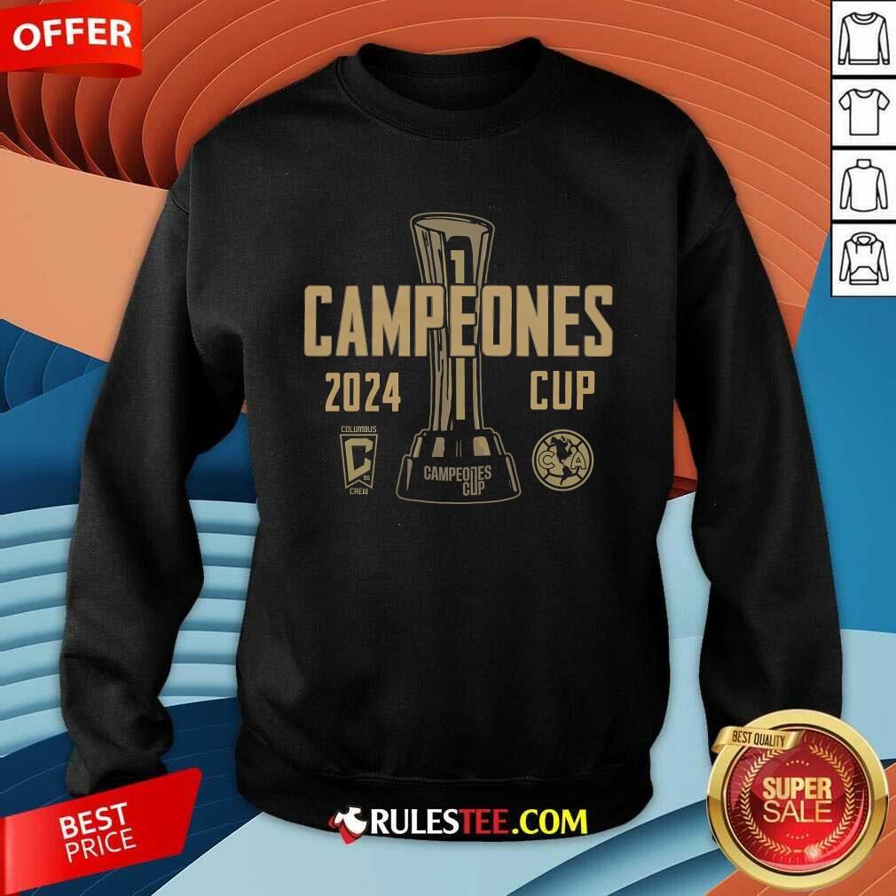 Top Campeones Cup 2024 Columbus Crew Vs Club America T-Shirt - Image 5