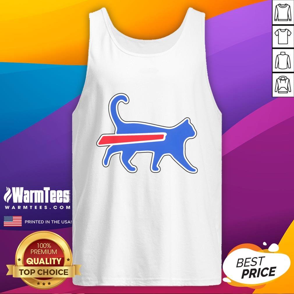 Top Cat Bills Is Funny Football Team Meme T-Shirt - Image 4
