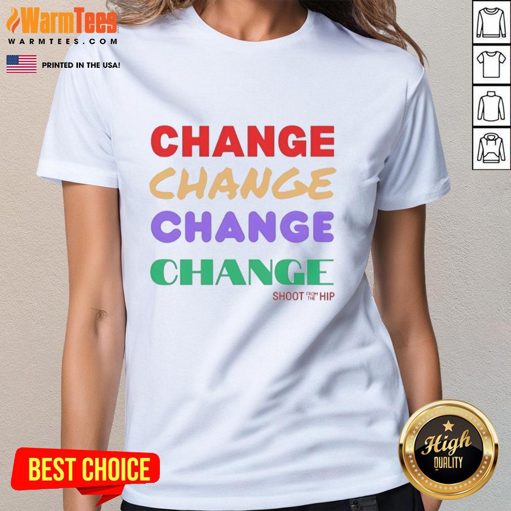 Top Change Repeat With Colors T-Shirt - Image 3
