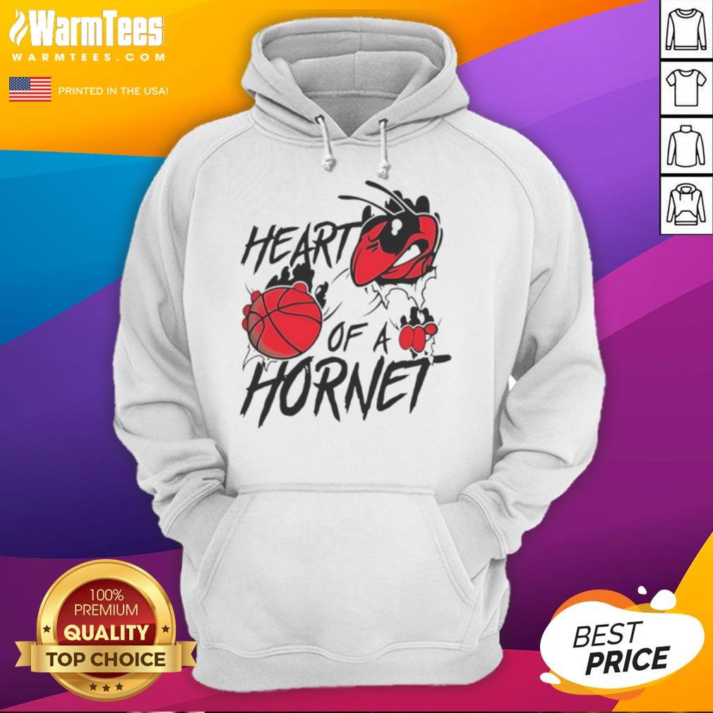 Top Charlotte Hornets Heart Of A Hornet T-Shirt - Image 2