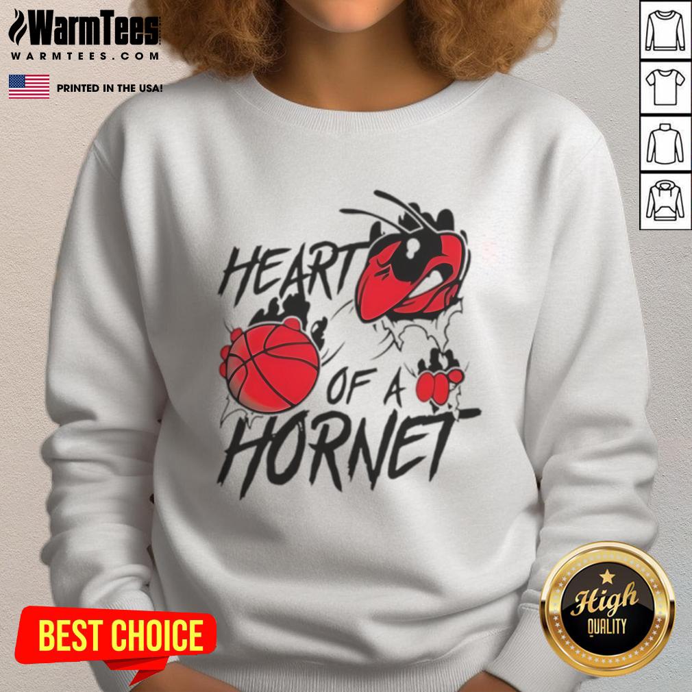 Top Charlotte Hornets Heart Of A Hornet T-Shirt - Image 5
