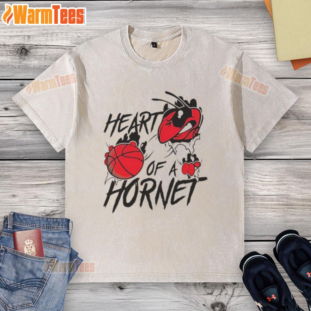 Top Charlotte Hornets Heart Of A Hornet T-Shirt - Image 6