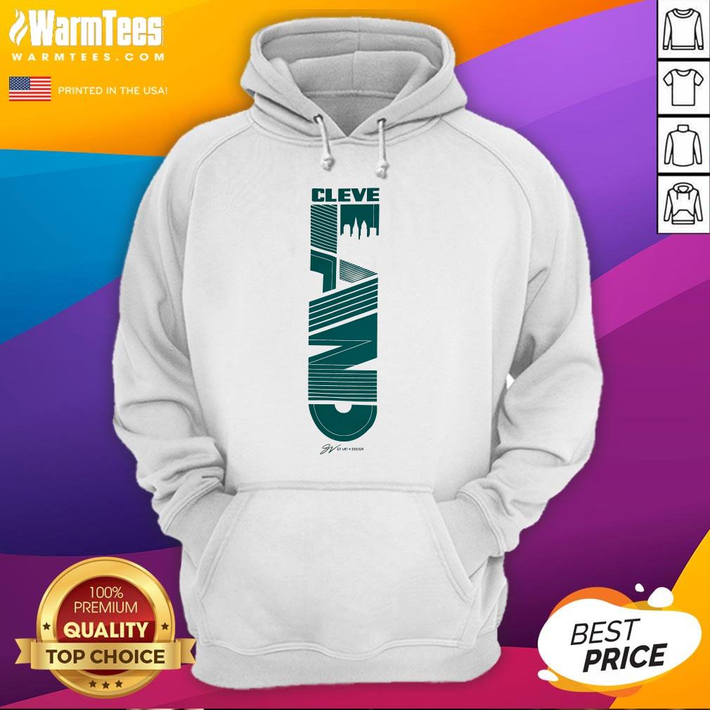 Top Cleveland Type Down Seafoam T-Shirt - Image 3