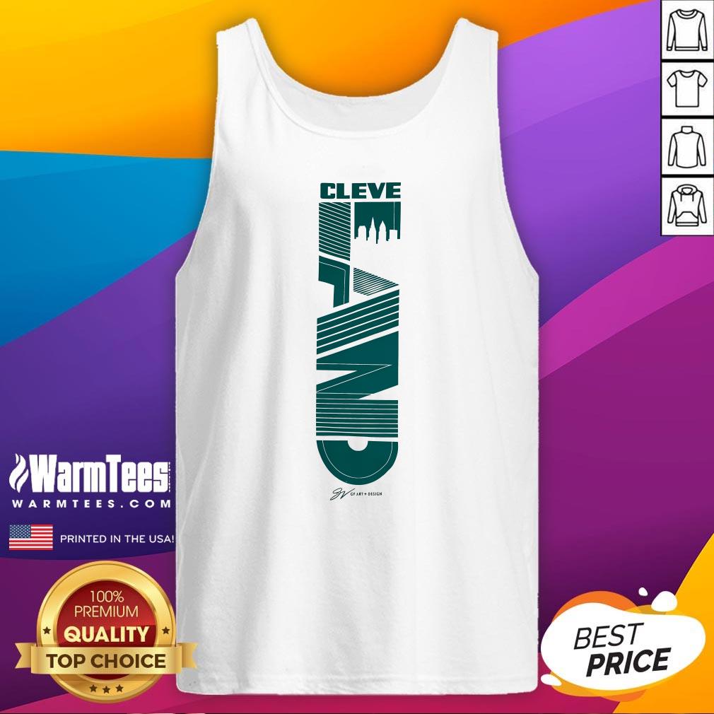Top Cleveland Type Down Seafoam T-Shirt - Image 5