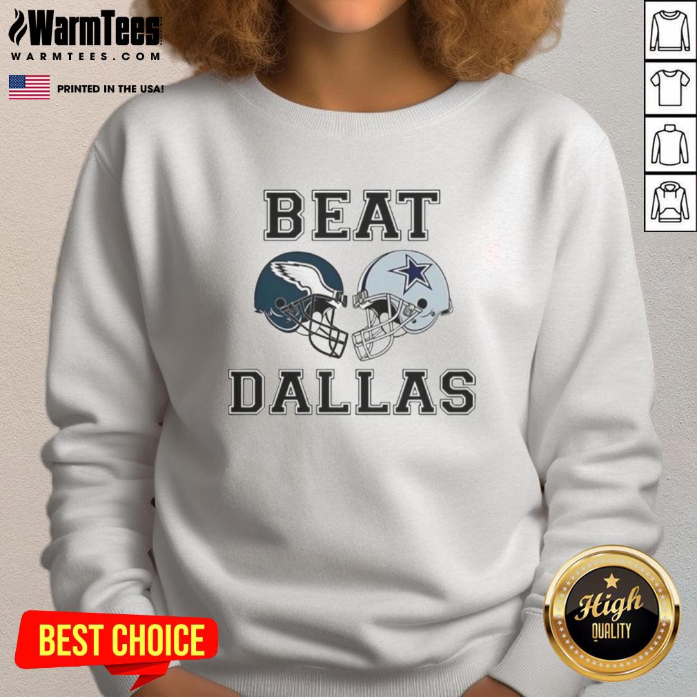 Top Coach Nick Sirianni Beat Dallas Helmet T-Shirt - Image 5
