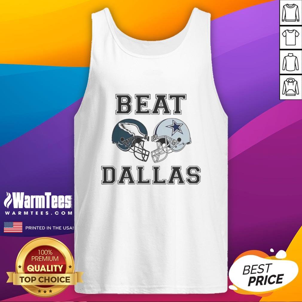 Top Coach Nick Sirianni Beat Dallas Helmet T-Shirt - Image 4