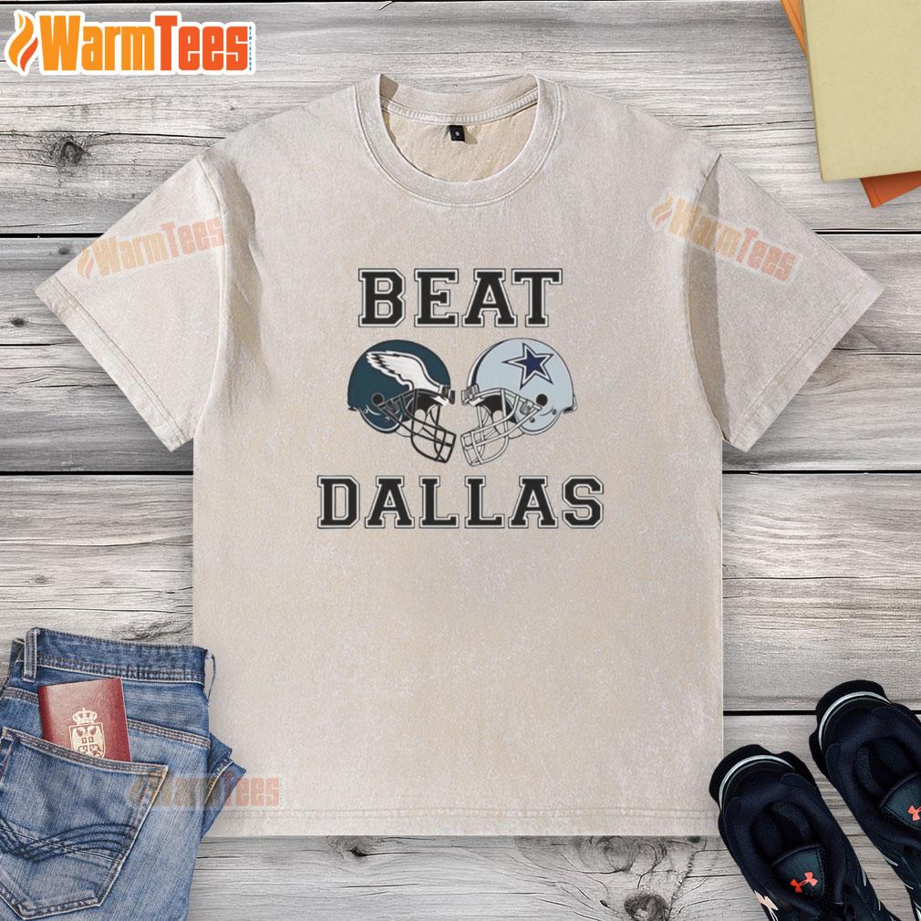 Top Coach Nick Sirianni Beat Dallas Helmet T-Shirt - Image 6
