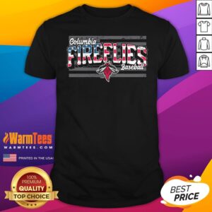 Top Columbia Fireflies Baseball Cart Wright T-Shirt