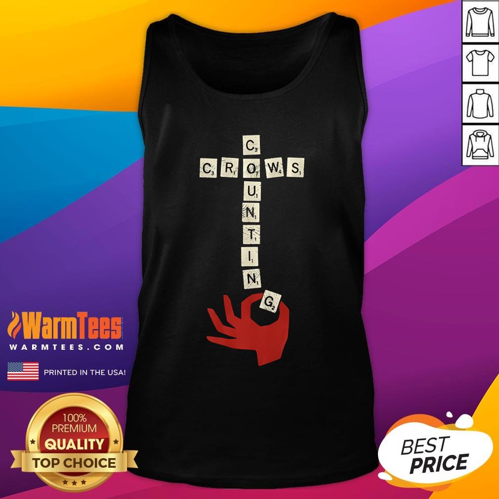 Top Crows Counting Scrabble T-Shirt - Image 5