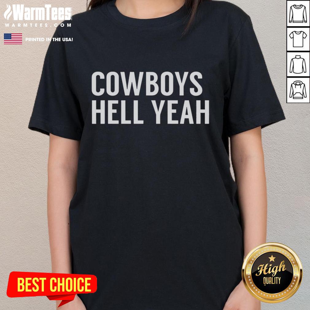 Top Dallas Cowboys Hell Yeah T-Shirt - Image 3