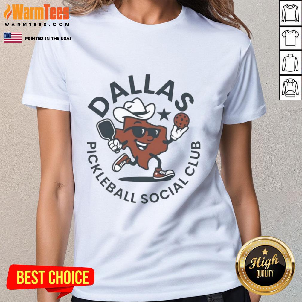 Top Dallas Pickleball Social Club T-Shirt - Image 3