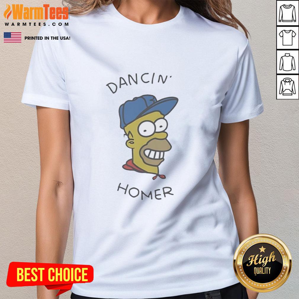 Top Dancin' Homer Big Head T-Shirt - Image 3