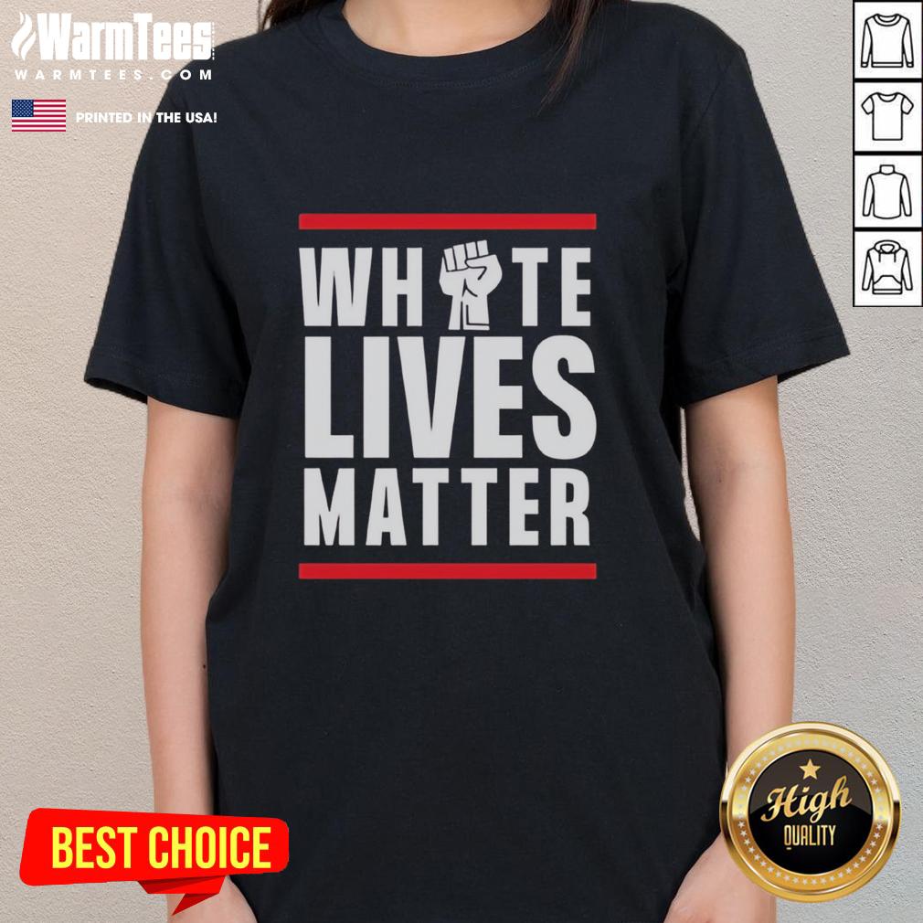 Top Dariusz Matecki White Lives Matter T-Shirt - Image 3