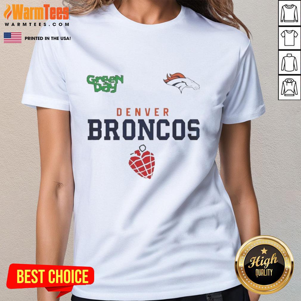 Top Denver Broncos NFL 2026 Super Bowl Green Day T-Shirt - Image 3