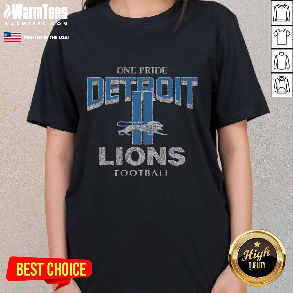 Top Detroit Lions Historic Head On T-Shirt - Image 3